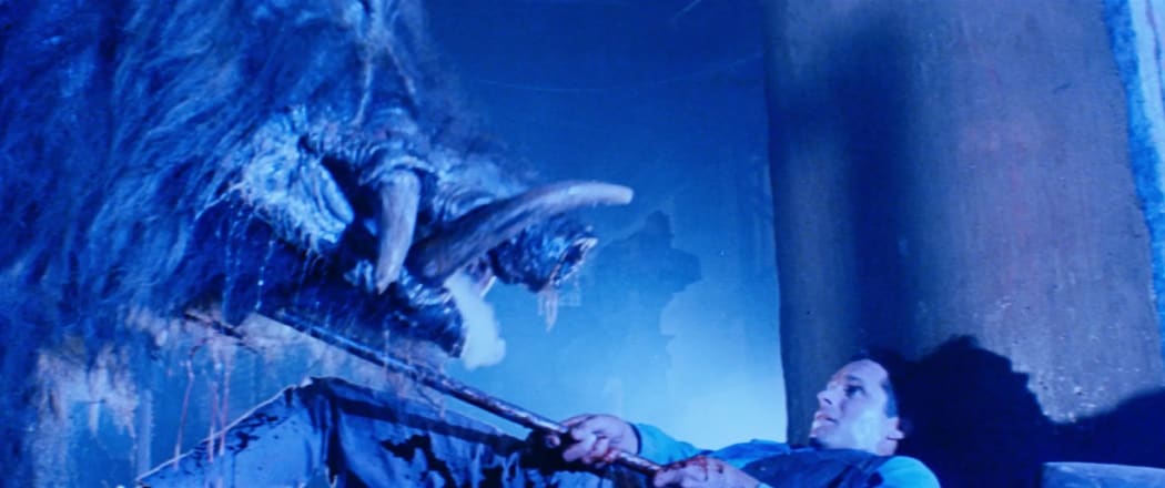 Movie still from 1984 Ozploitation film Razorback