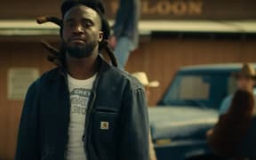 Still from Shaboozey's 'Tipsy' video