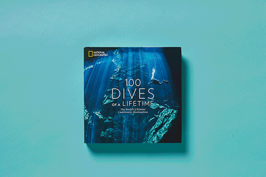 Carrie Miller's first book 100 Dives of a Lifetime: the World's Ultimate Underwater Destinations