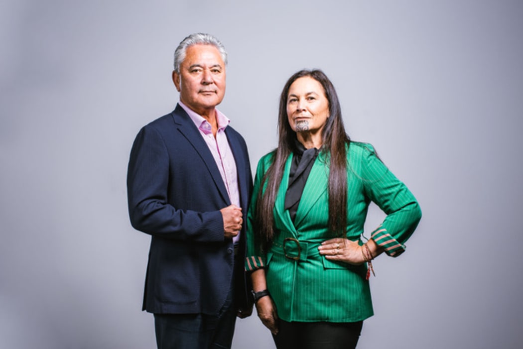 John Tamihere and Debbie NgarewaJohn