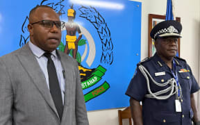 Vanuatu Internal Affairs Minister Andrew Napuat and Police Commissioner Kalshem Bongran said the robbery suspects were quickly tracked down and arrested.