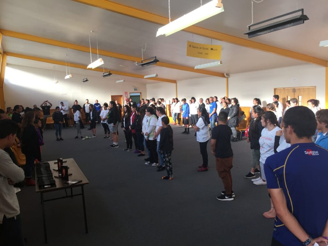 Rangatahi gather at Ratana Pa for the National Suicide Prevention Conference.