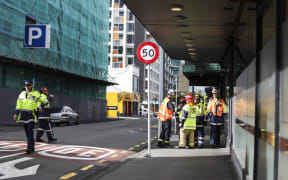 Parking building on Tory St is in danger of collapse.