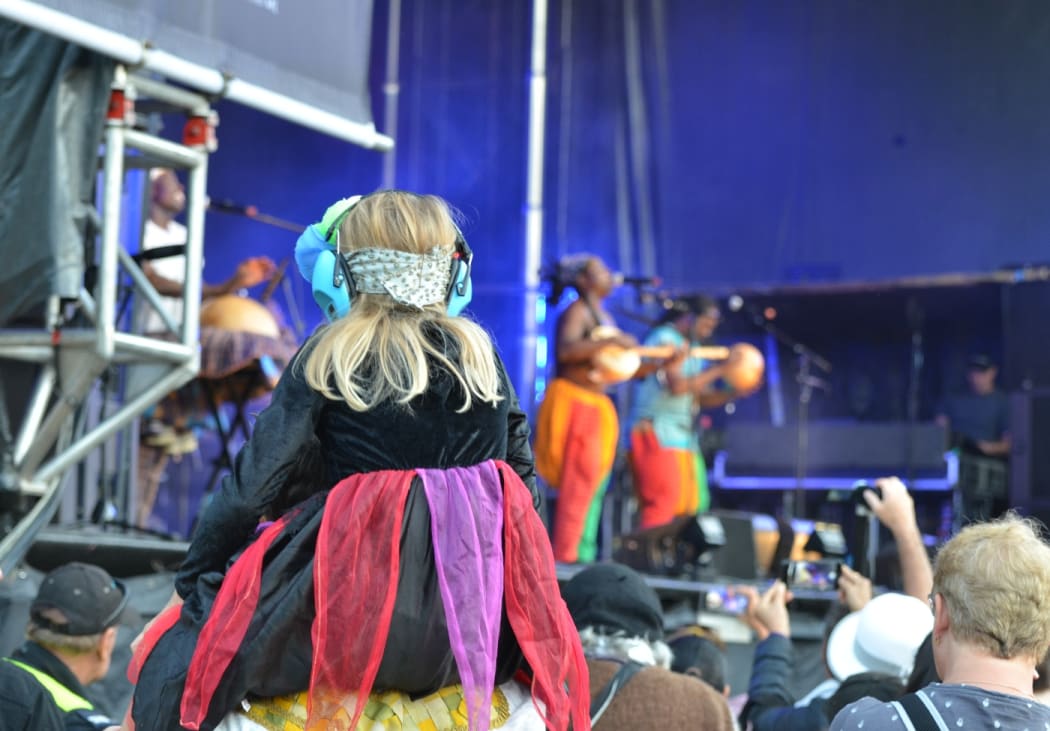 King Ayisoba performing at WOMAD 2020