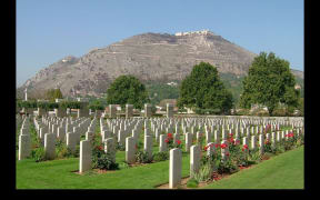 The Commonwealth War Memorial at Cassino