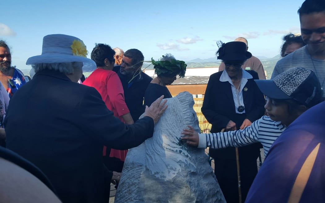 Mount Parihaka stone