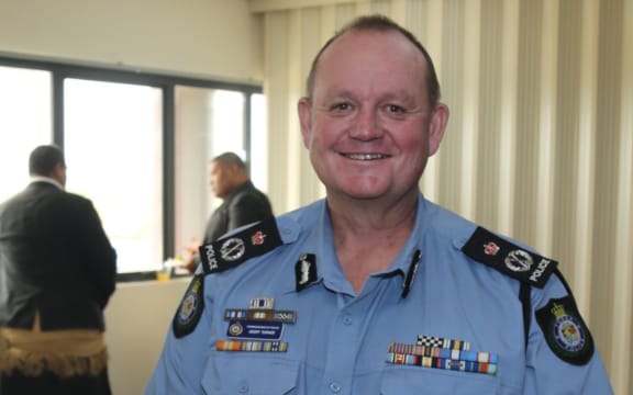 Tonga Police commissioner Geoff Turner