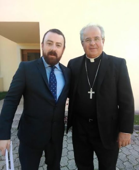 Vincent Doyle meets Archbishop Ivan Jurkovic, the Permanent Representative of the Holy See to the United Nations, in mid-October to talk about the children of clergy.