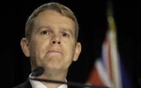 Prime Minister Chris Hipkins was visibly upset as her addressed media following a serious shooting in Auckland CBD on 20 July, 2023 where thee people, including a gunman, were shot dead.