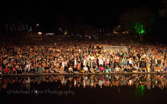 The crowd at WOMAD 2016