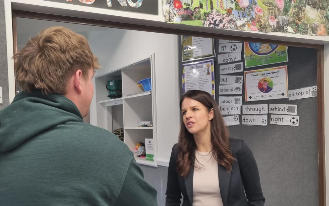 Education_Minister_Erica_Stanford in Nelson