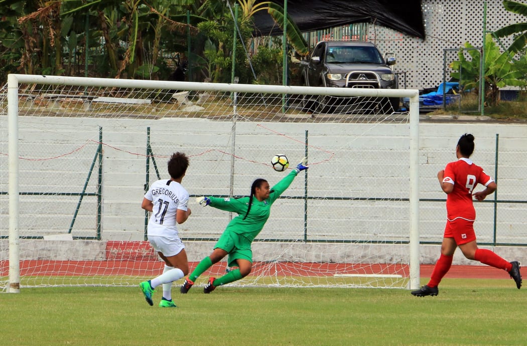Sarah Gregorius bagged a hat-trick against Tonga.