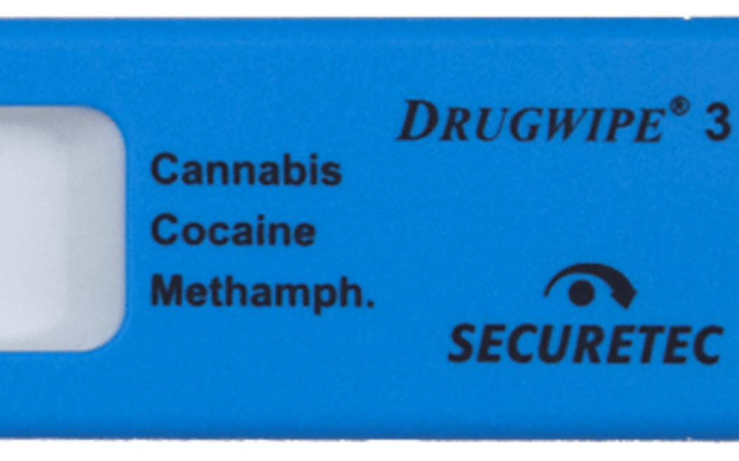 One of the police's new drug-testing devices.