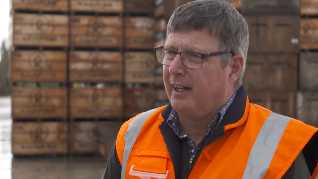 Kaiapoini Farms general manager Scott Wilson.