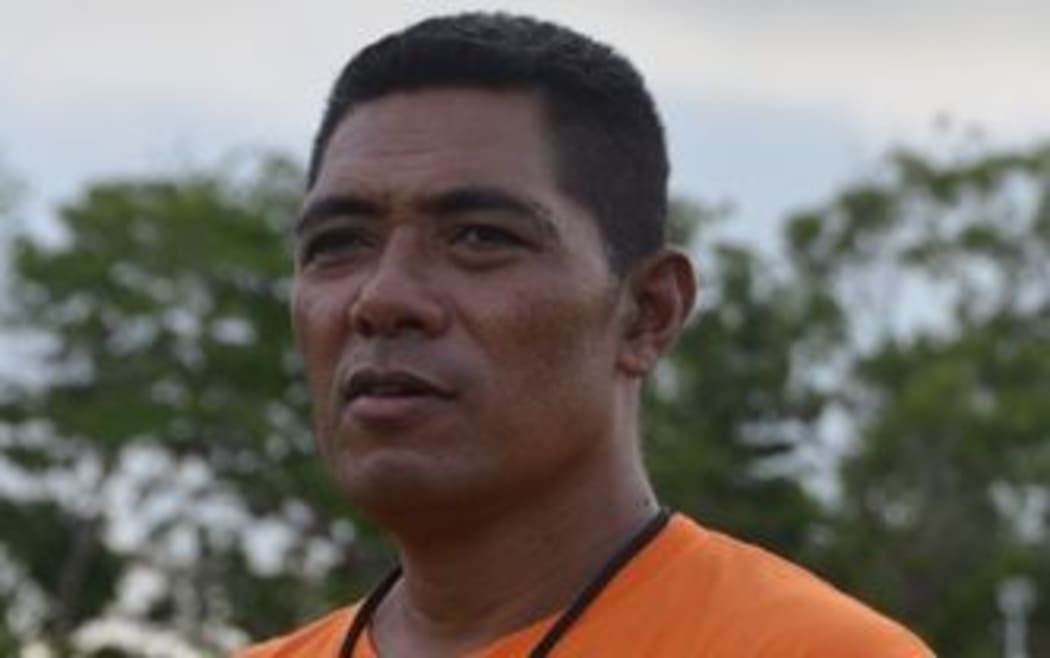 Tonga men's football coach Timote Moleni.