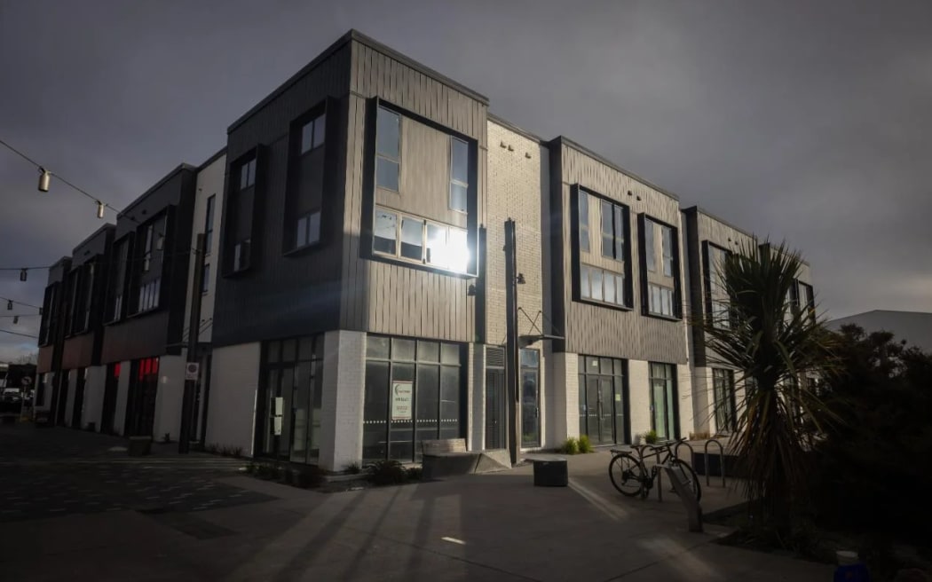 Some purchasers of this St Asaph Williams Corporation development in Christchurch are angry they ended up with no shower in the commercial unit on the bottom floor despite it being on the plans when they purchased the property.
PETER MEECHAM / THE PRESS