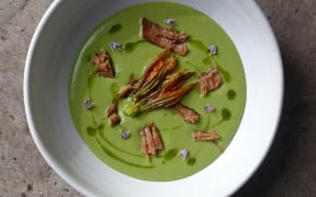 Wild pork and marrow Soup from Hiakai