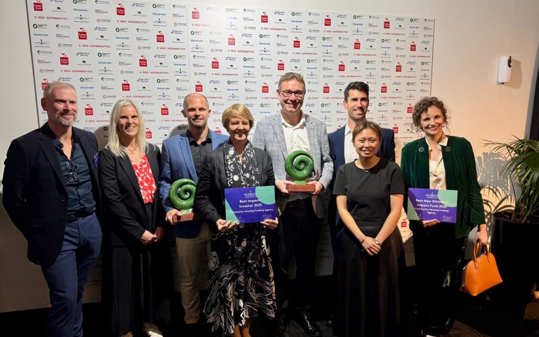 The Community Housing Funding Agency team picked up awards at the Mindful Money ethical investment awards.