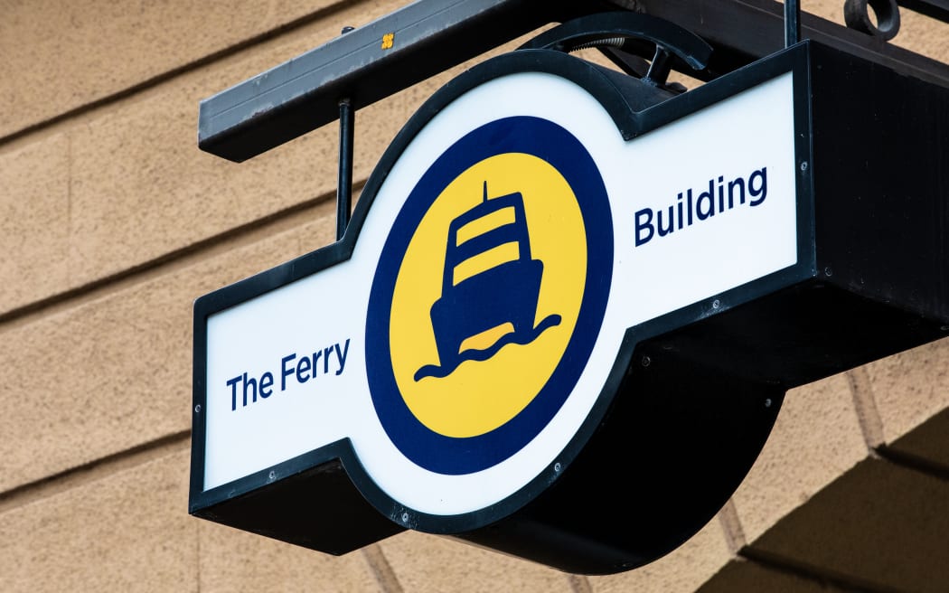 The ferry building.