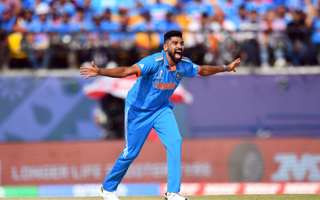 India's Mohammed Siraj