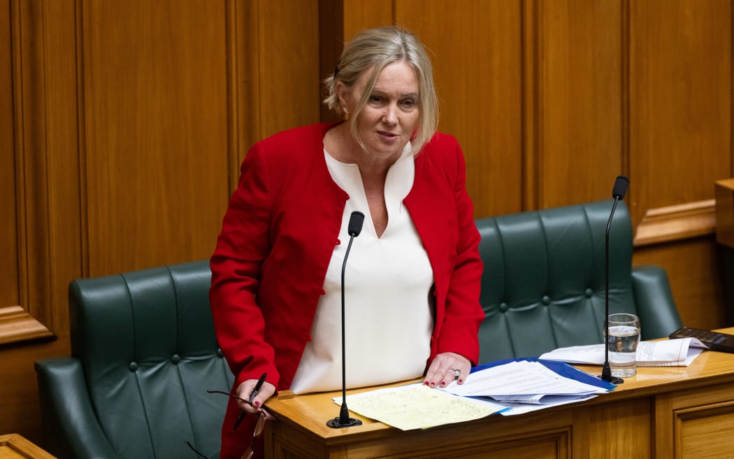Labour MP, Helen White speaking in the Urgent Debate.