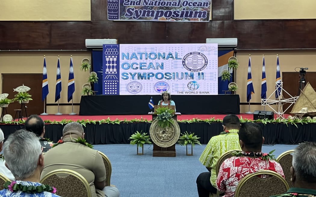 Speaking to the opening of a National Ocean Symposium Tuesday, Marshall Islands President Hilda Heine called for communities throughout the Marshall Islands to get active in protecting their ocean resources for current and future generations.