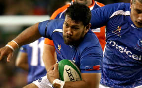 Manu Samoa captain Ofisa Treviranus.