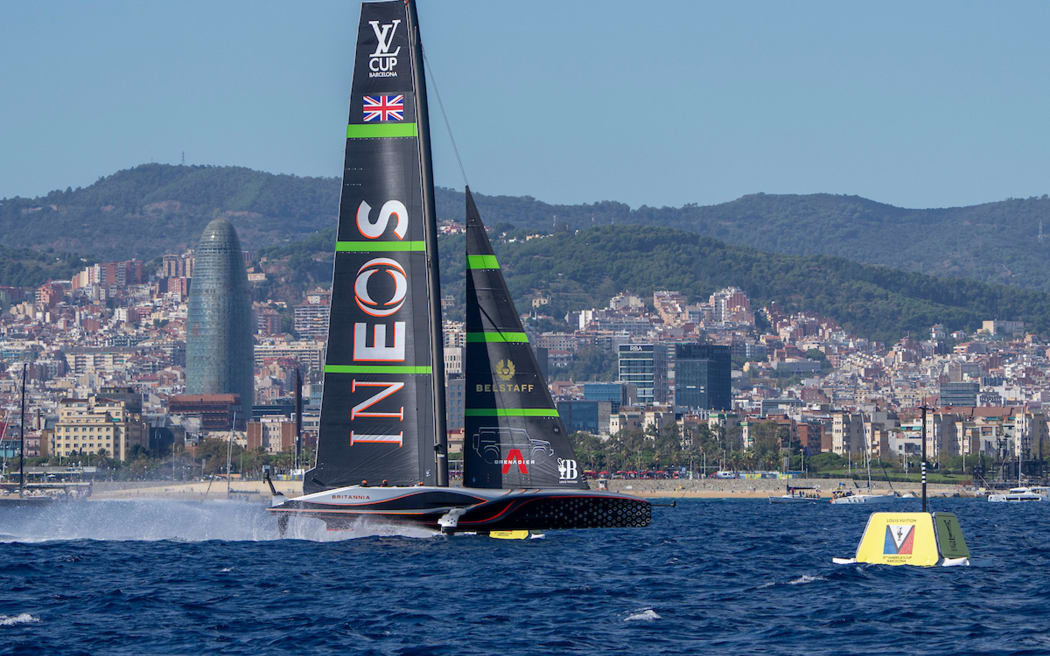 INEOS Britannia were winners of the Louis Vuitton Cup