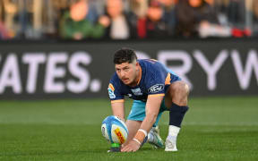 Patrick Pellegrini of Moana Pasifika during the Super Rugby Pacific - Crusaders v Moana Pasifika at Apollo Projects Stadium, Christchurch, New Zealand, 29th March 2025. Copyright photo: John Davidson / www.photosport.nz