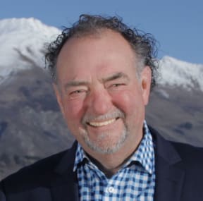 Global television advertising producer Roger Tompkins is running to be Queenstown's mayor.