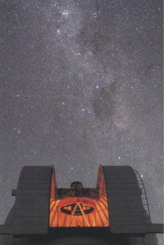 MOA 2, a telescope at the Mt John Observatory at Lake Tekapo, monitors a patch of the Southern Hemisphere sky for microlensing events.