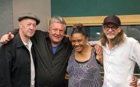 Simon Grigg, Alan Jansson, Sina Saipaia and Trevor Reekie