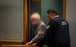*********************SUPPRESSION APPLIES*******************************************
Businessman appears at Auckland High Court for sentencing.
27 May 2021 New Zealand Herald photograph by Michael Craig