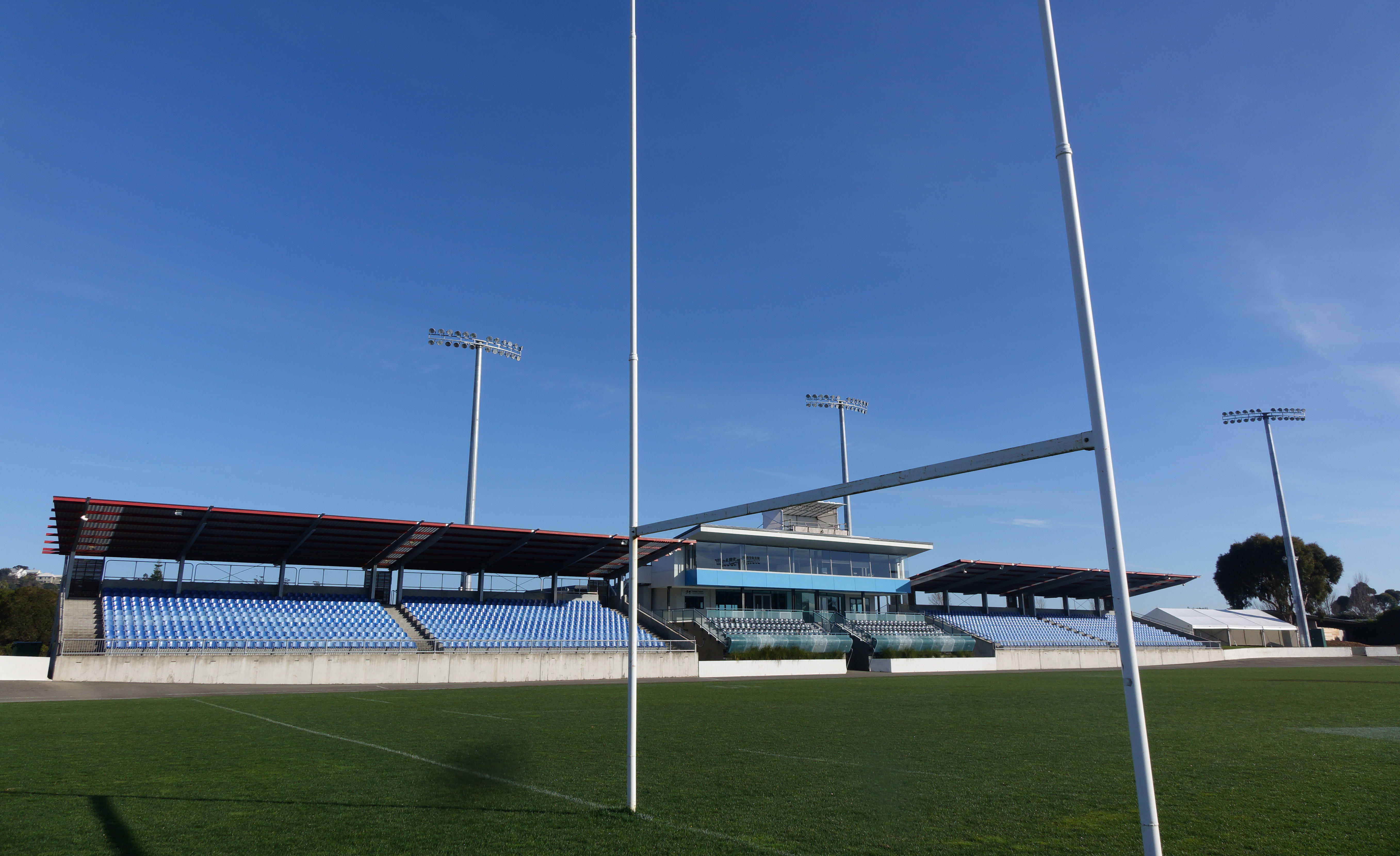 Trafalgar Park in Nelson following an upgrade.