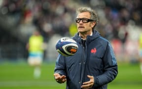 France's Head Coach Fabien Galthié.
