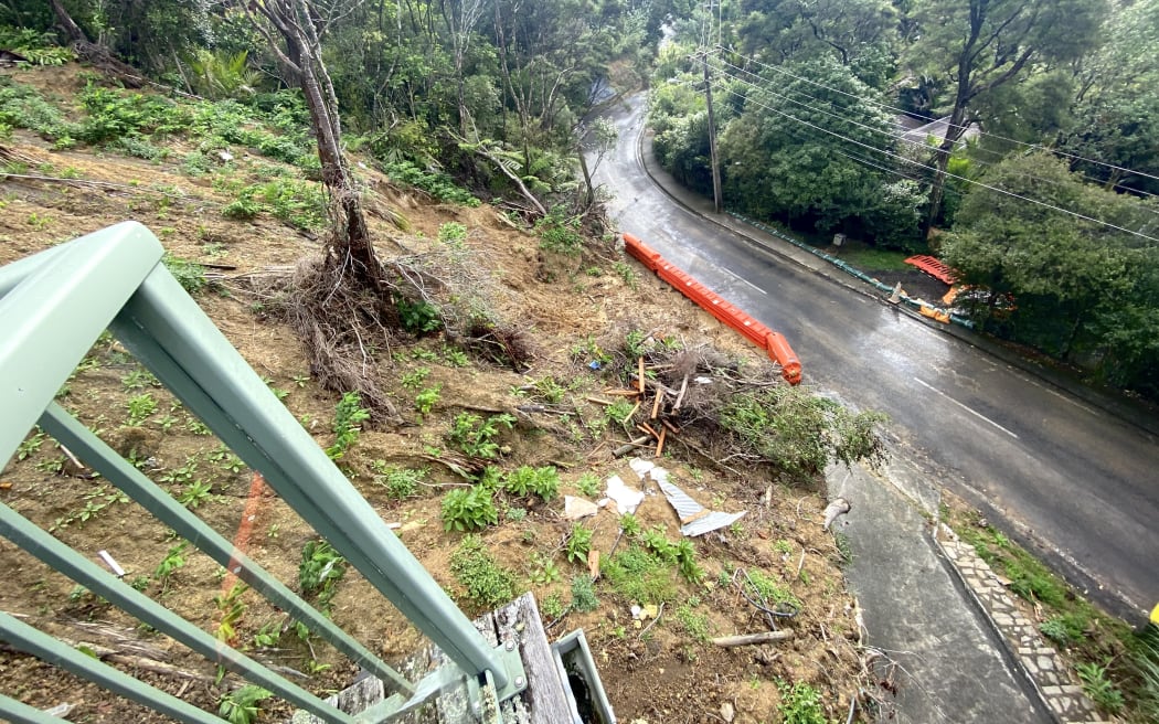 Rob Gaston's yellow-stickered Titirangi property.