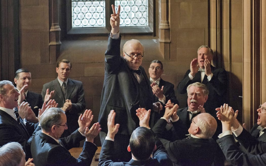 Gary Oldman in Darkest Hour.