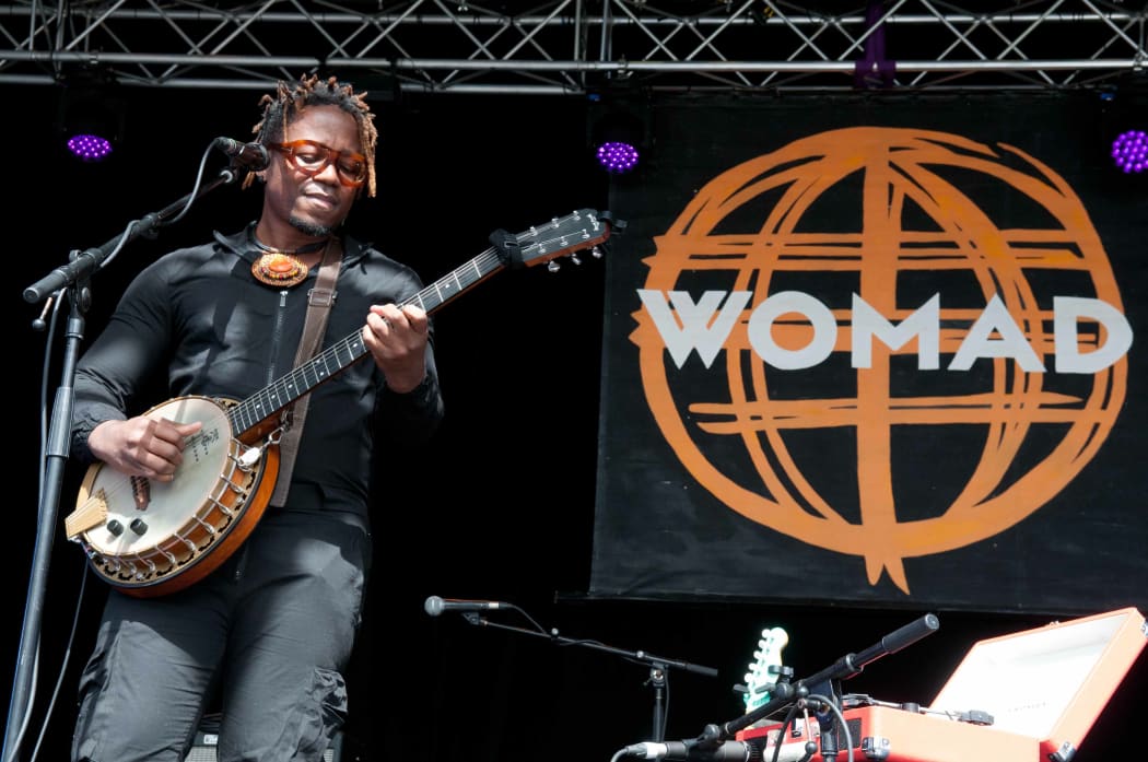 Blick Bassy performing at Womad
