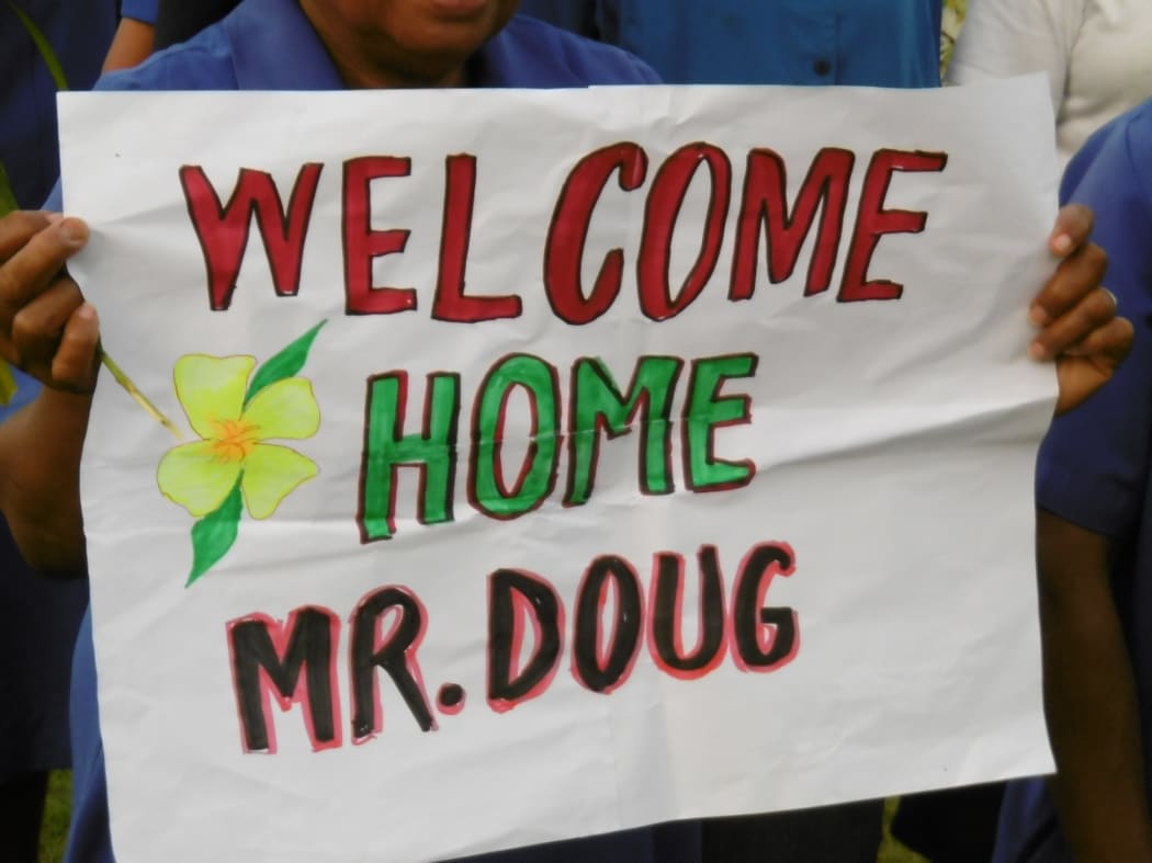 Welcome back to PNG for New Zealander Doug Tennent