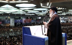 Supreme Leader of Iran, Ali Khamenei gives a sermon before leading a Friday prayer for the first time since 8 years at Imam Khomeini Mosalla in Tehran, Iran on January 17, 2020. Iranian Supreme Leader Press Office / Handout / Anadolu Agency