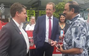 Mt Roskill by election candidates on the home straight