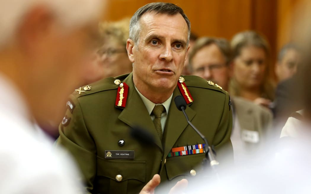 Chief of Defence Force Tim Keating