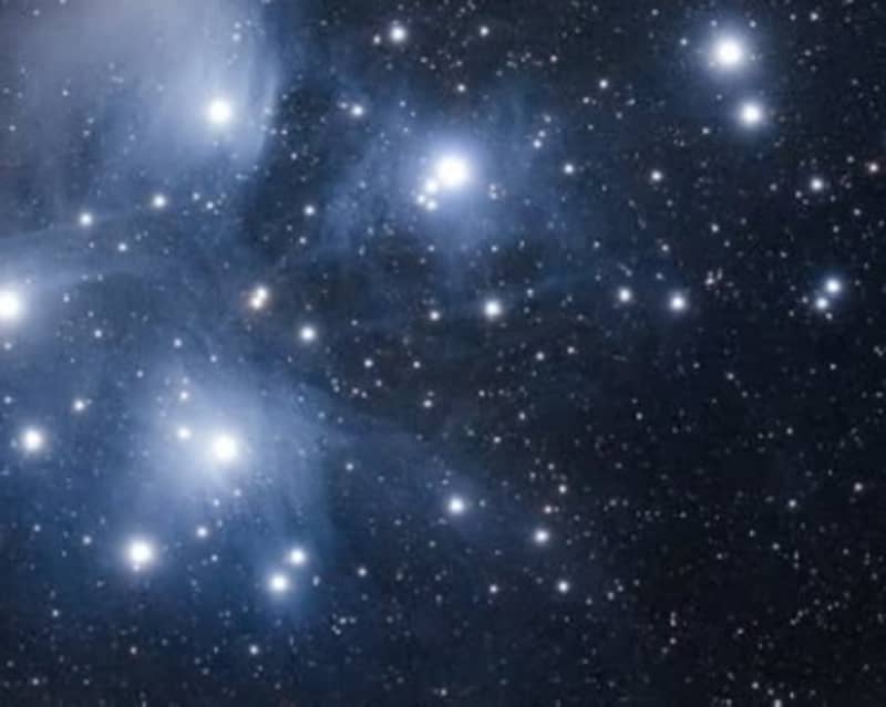 The Matariki star cluster.