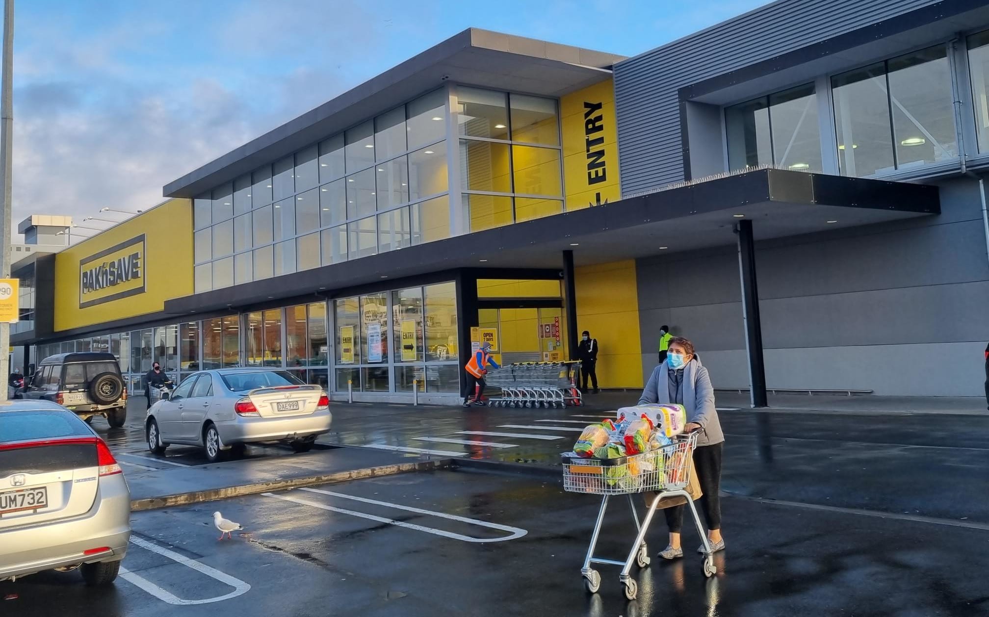 Pak n Save on Moorhouse Avenue in Christchurch on Wednesday.
