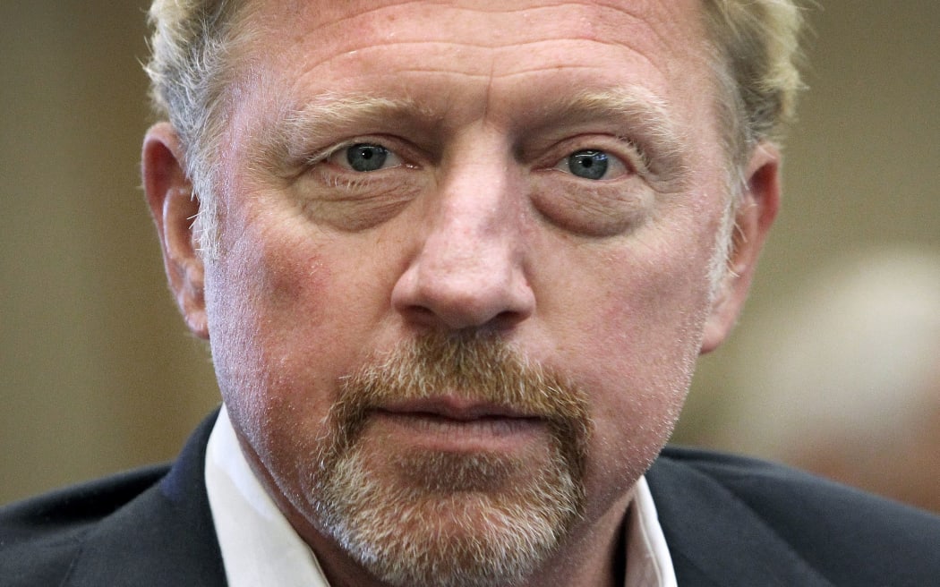 Former German tennis player Boris Becker.