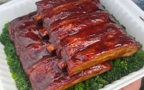 Cook Cartel cooked up some ribs at Meatstock Sydney in 2025.