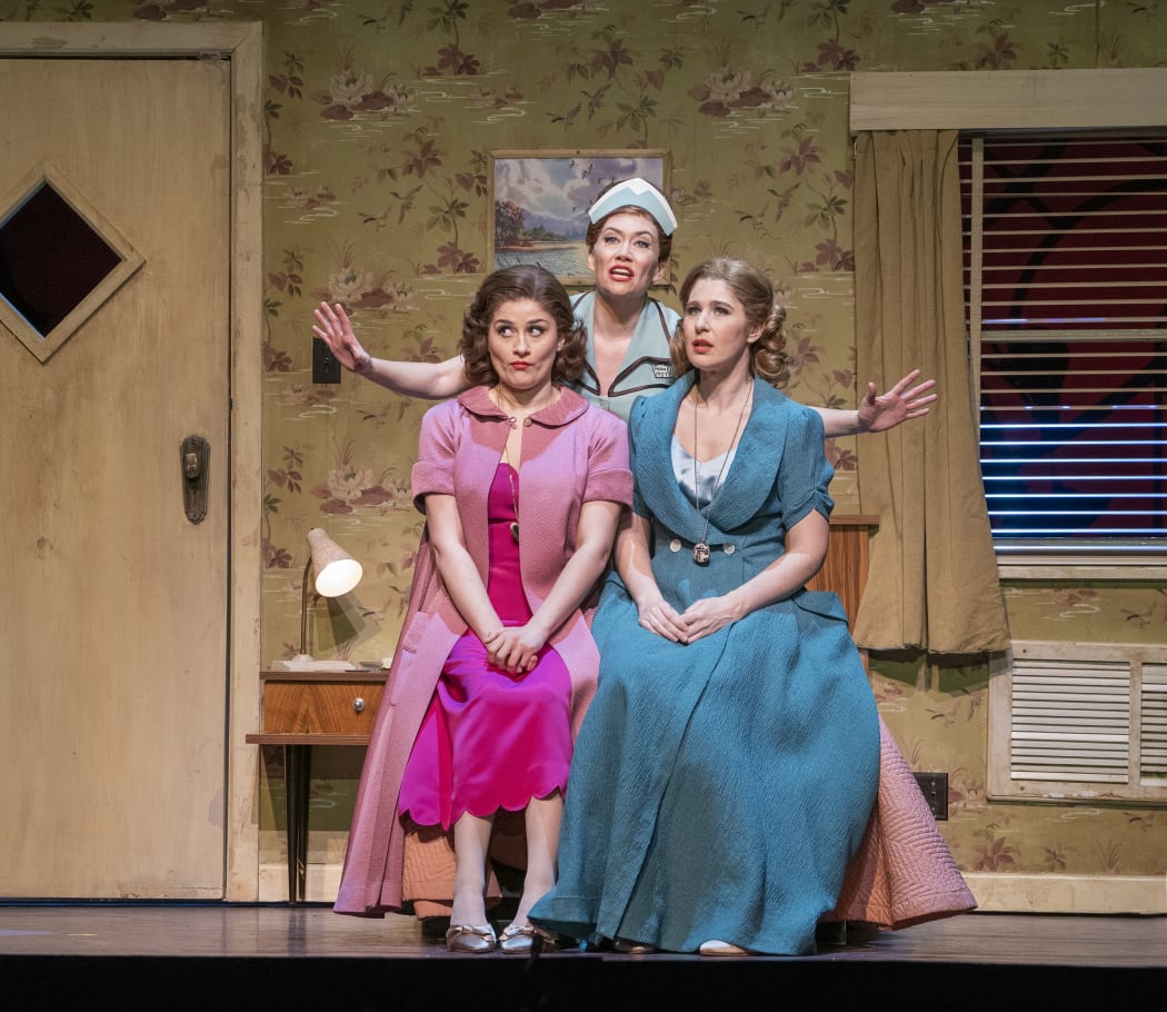 A scene from Cosi fan tutte at The Met