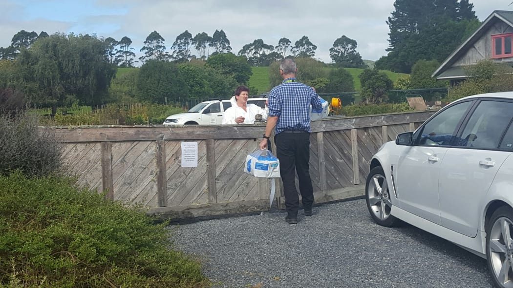 MPI biosecurity staff have been working at the Kerikeri nursery where myrtle rust was detected.