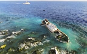 Ping Tai Rong 49 stranded at Anuanurunga atoll