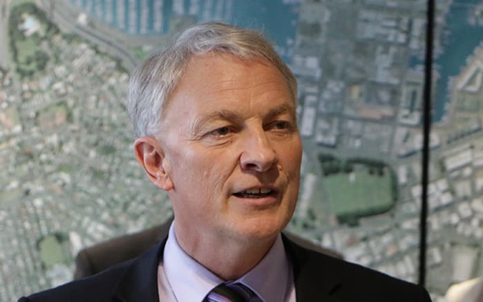 Phil Goff announcing Bill Cashmore as Deputy Mayor